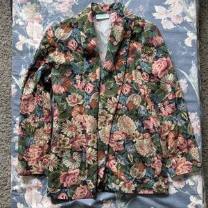 Vintage Floral Women's Blazer